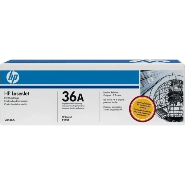 HP Ink Toner 36A Black / CB436A - Image 2