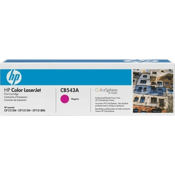 HP Ink Toner 125A Magenta / CB543A - Image 2