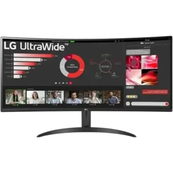 LG Monitor 34" Curved [VA | WQHD | 100Hz | 5ms | 3Y] / 34WR50QK-B.AEU
