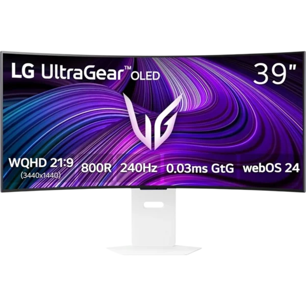 LG Monitor 39" Curved [OLED | WQHD | 240Hz | 0.03ms | 3Y] / 39GX90SA-W.AEU