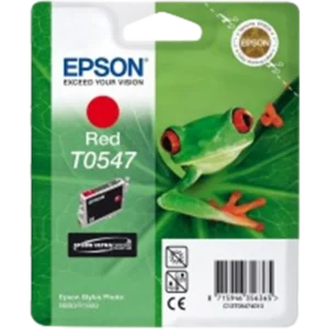 EPSON Ink Cartridge Singlepack Red T0547 UltraChrome Hi-Gloss | C13T05474020