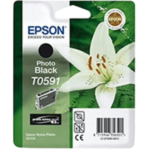 EPSON Ink Cartridge Singlepack Photo Black T0591 UltraChrome K3 | C13T05914010 - Image 2