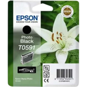EPSON Ink Cartridge Singlepack Photo Black T0591 UltraChrome K3 | C13T05914020