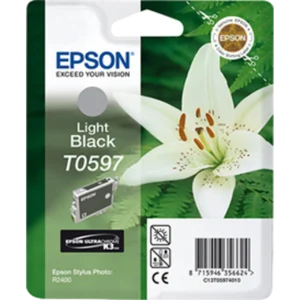 EPSON Ink Cartridge Singlepack Light Black T0597 UltraChrome K3 | C13T05974020