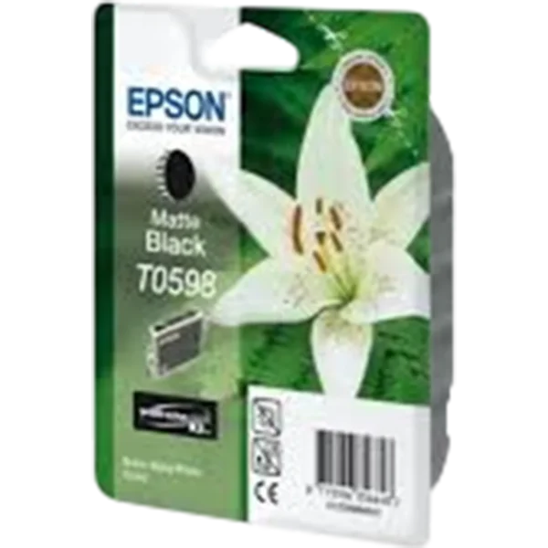 EPSON Ink Cartridge Singlepack Matte Black T0598 UltraChrome K3 | C13T05984010 - Image 2