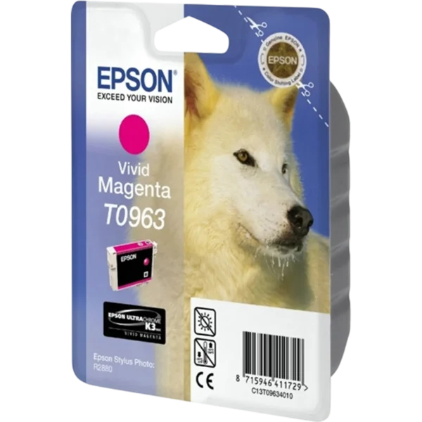 EPSON Ink Cartridge Singlepack Vivid Magenta T0963 | C13T09634010 - Image 2