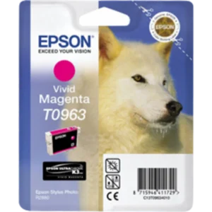 EPSON Ink Cartridge Singlepack Vivid Magenta T0963 | C13T09634010