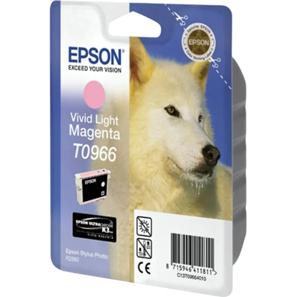 EPSON Ink Cartridge Singlepack Vivid Light Magenta T0966 | C13T09664010 - Image 2