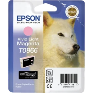 EPSON Ink Cartridge Singlepack Vivid Light Magenta T0966 | C13T09664010