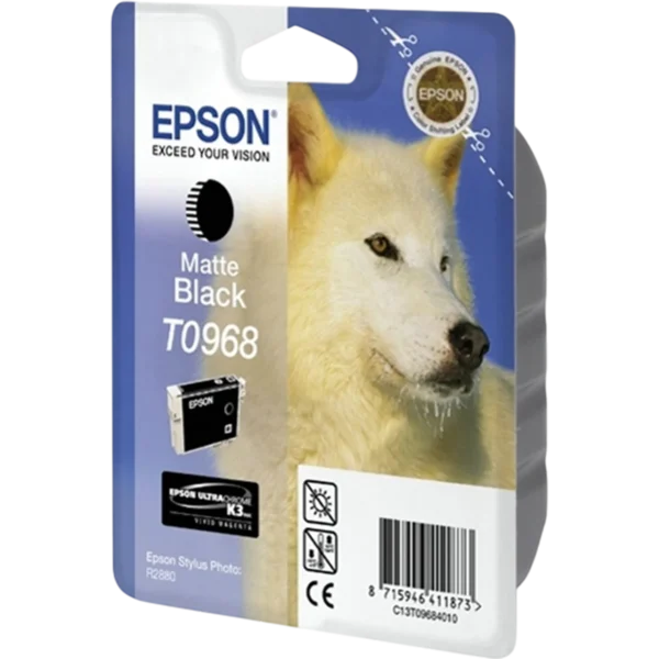 EPSON Ink Cartridge Singlepack Matte Black T0968 | C13T09684010 - Image 2