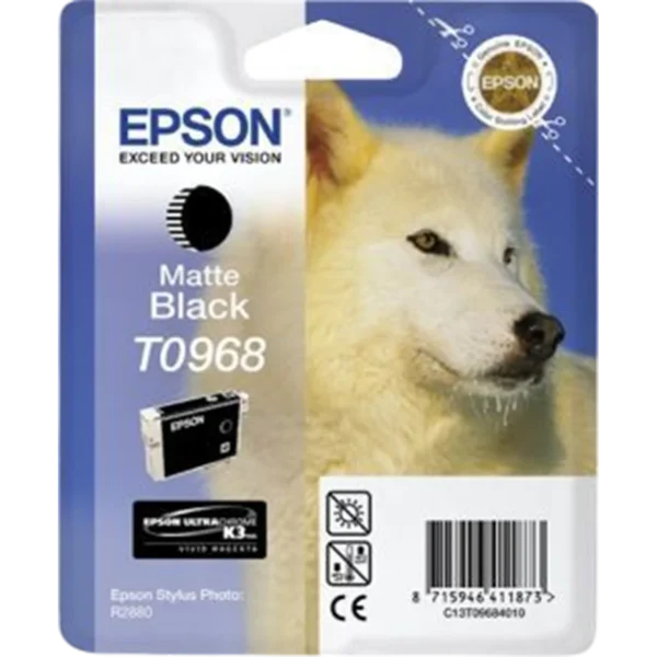 EPSON Ink Cartridge Singlepack Matte Black T096840 | C13T09684020