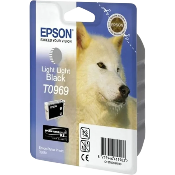 EPSON Ink Cartridge Singlepack Light Light Black T0969 | C13T09694010 - Image 2