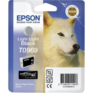 EPSON Ink Cartridge Singlepack Light Light Black T0969 | C13T09694010