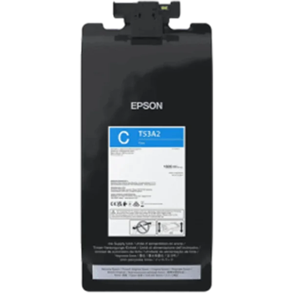 EPSON Ink Cartridge Ink Cyan 1.6L RIPS 6 Col T7700DL | C13T53A200