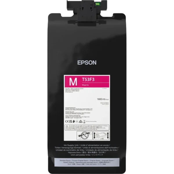 EPSON Ink Cartridge P-Series Magenta IIPS Ink 1600ml | C13T53F30N