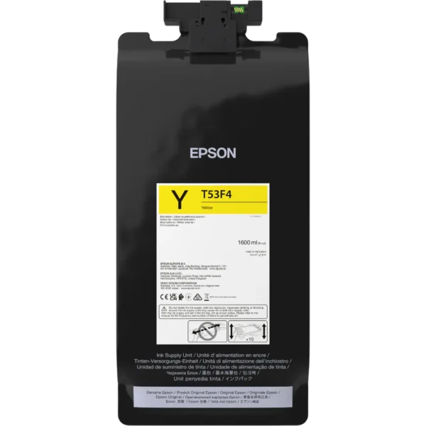 EPSON Ink Cartridge P-Series Yellow IIPS Ink 1600ml | C13T53F400