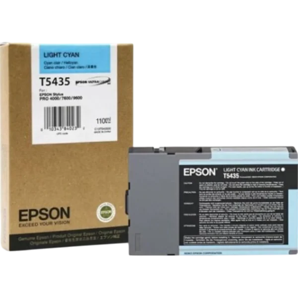EPSON Ink Cartridge Singlepack Light Cyan T543500 | C13T543500 - Image 2