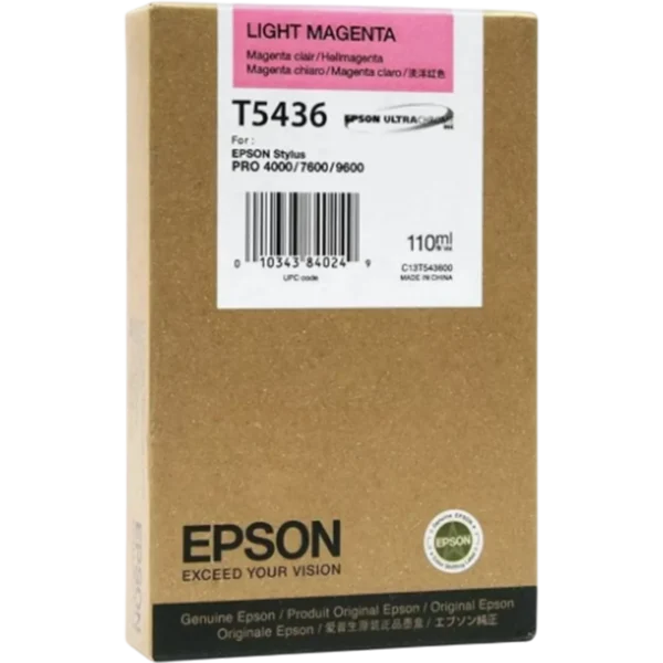 EPSON Ink Cartridge Singlepack Light Magenta T543600 | C13T543600