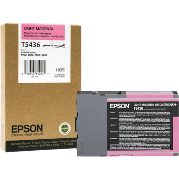 EPSON Ink Cartridge Singlepack Light Magenta T543600 | C13T543600 - Image 2