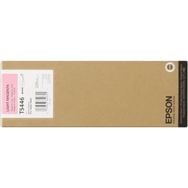 EPSON Ink Cartridge Singlepack Light Magenta T544600 220ml | C13T544600 - Image 3