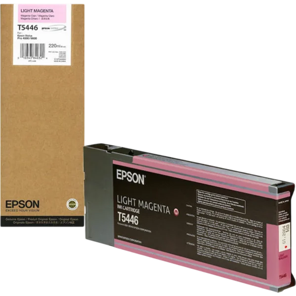 EPSON Ink Cartridge Singlepack Light Magenta T544600 220ml | C13T544600 - Image 2