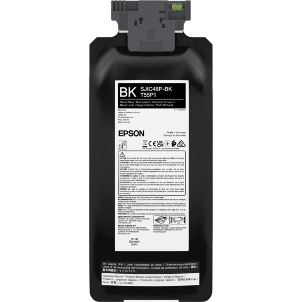 EPSON Ink Cartridge SJIC48P-BK Black ColorWorks C8000e | C13T55P140
