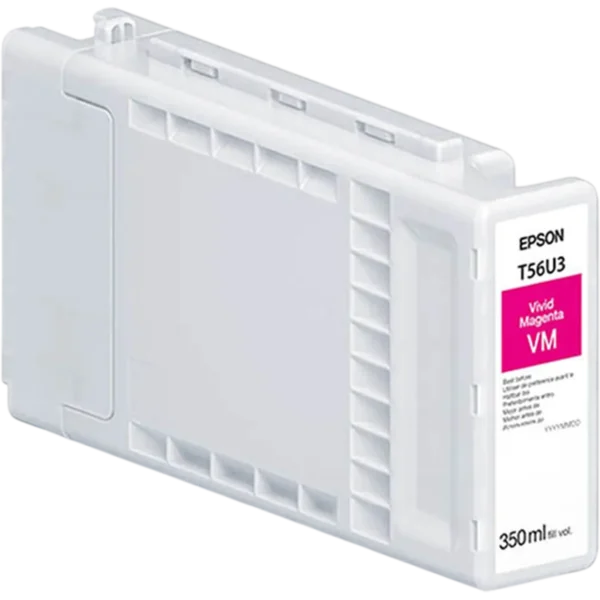 EPSON Ink Cartridge T56U3 Vivid Magenta 350ml | C13T56U300
