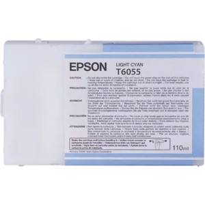 EPSON Ink Cartridge Singlepack Light Cyan T605500 | C13T605500