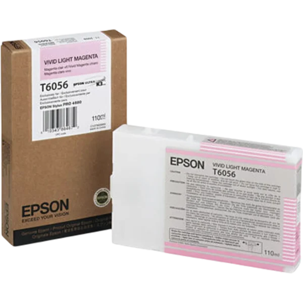 EPSON Ink Cartridge Singlepack Vivid Light Magenta T605600 | C13T605600 - Image 3