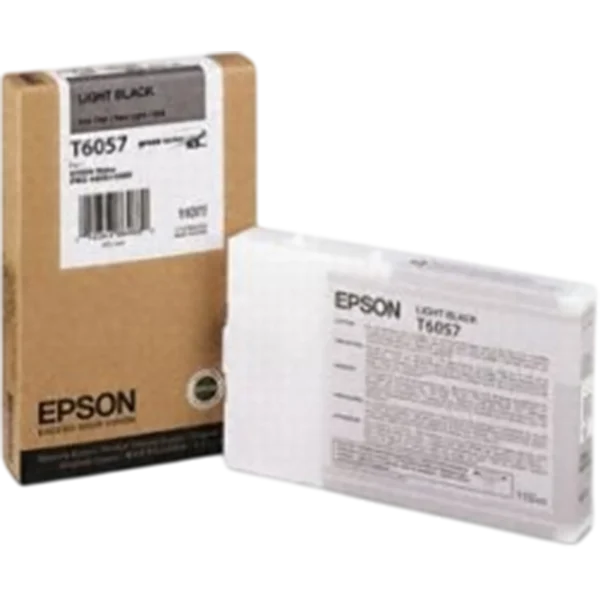 EPSON Ink Cartridge Singlepack Light Black T605700 | C13T605700 - Image 2