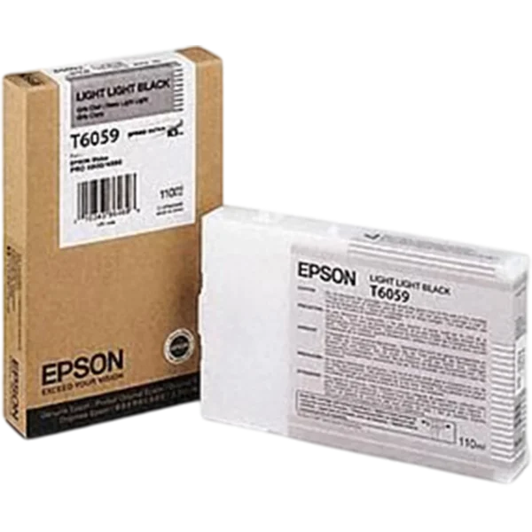 EPSON Ink Cartridge Singlepack Light Light Black T605900 | C13T605900 - Image 3