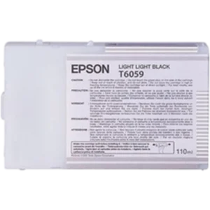 EPSON Ink Cartridge Singlepack Light Light Black T605900 | C13T605900