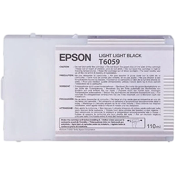 EPSON Ink Cartridge Singlepack Light Light Black T605900 | C13T605900