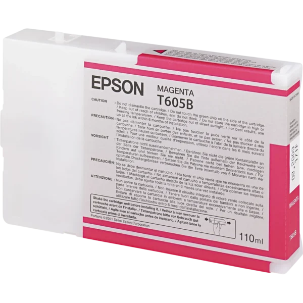 EPSON Ink Cartridge Singlepack Magenta T605B00 | C13T605B00