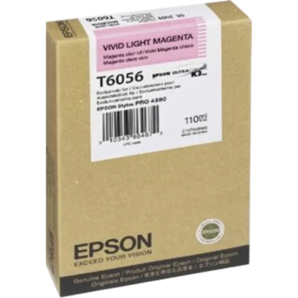 EPSON Ink Cartridge Singlepack Light Magenta T605C00 | C13T605C00 - Image 3
