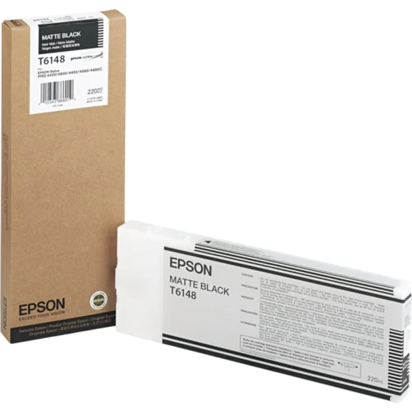 EPSON Ink Cartridge Singlepack Matte Black T61480N 220ml | C13T61480N - Image 2