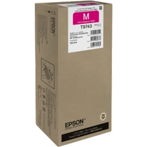 EPSON Ink Supply Unit WorkForce Pro WF-C869R Magenta XXL Ink Supply Unit [82.000 Pages] | C13T97430N