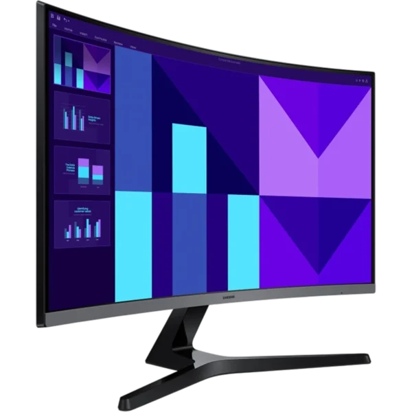SAMSUNG Monitor Essential S3 27" Curved [VA | FHD | 100Hz | 4ms | 2Y] / LS27D396GAUXEN - Image 2