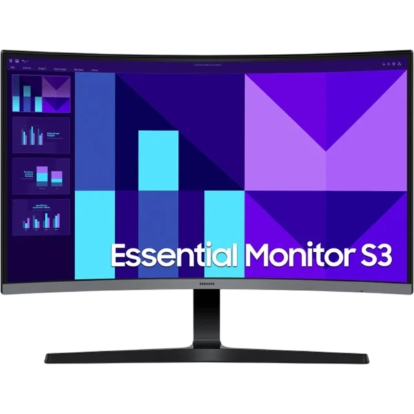 SAMSUNG Monitor Essential S3 27" Curved [VA | FHD | 100Hz | 4ms | 2Y] / LS27D396GAUXEN