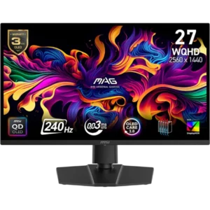 MSI Monitor X24 27" [OLED | 2K | 240Hz | 0.03ms | 2Y] / MAG 271QP QD-OLED