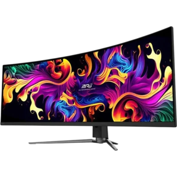 MSI Gaming Monitor 49" Curved [OLED | DQHD | 144Hz | 0.03ms | 3Y] / MPG 491CQP QD-OLED - Image 2
