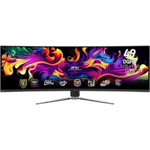 MSI Gaming Monitor 49" Curved [OLED | DQHD | 144Hz | 0.03ms | 3Y] / MPG 491CQP QD-OLED