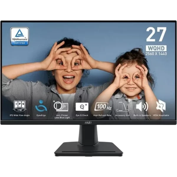MSI Monitor 27" [IPS | 2K | 100Hz | 4ms | 2Y] / PRO MP275Q