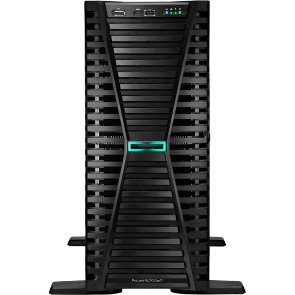 HPE Server ProLiant ML110 G11 [Xeon Bronze 3508U | 32GB | 2X2TB HDD | 2000W | Free DOS | 3Y] / P71647-425