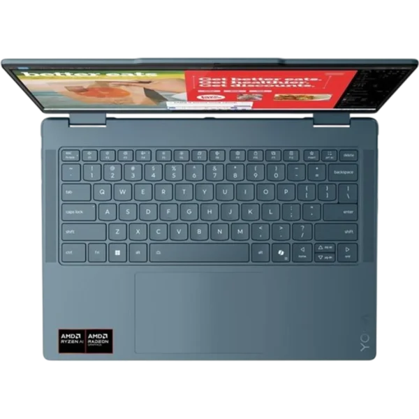 LENOVO Laptop Yoga 7 14AKP10 14" 2.8K Touch [R7 AI 350 | 32GB | 1TB SSD M.2 | AMD Radeon 860M | Win 11 Home | 3Y] / 83JR001UGM - Image 6