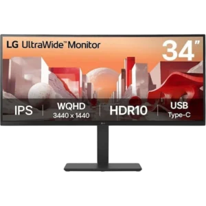 LG Monitor UltraGear 34BA85QE 34" Curved [IPS | WQHD | 60Hz | 5ms | 2Y] / 34BA85QE-B.AEU