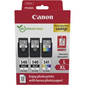 Μελάνι CANON PG-540L / CL-541XL Value Pack - 500 Σελίδες | 5224B015