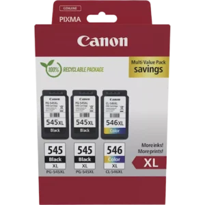 Μελάνι CANON PG-545XL / CL-546XL Value Pack - 1.900 Σελίδες | 8286B015