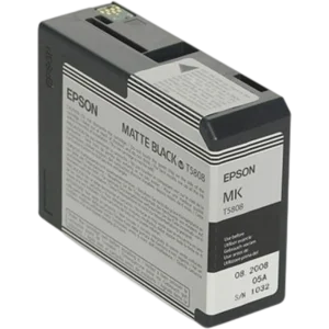 Μελάνι EPSON T5808 UltraChrome K3 Matte Black - 80ml | C13T58080N