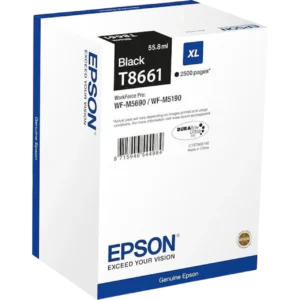 Μελάνι EPSON T8661 High Yield Black  - 2.500 Σελίδες | C13T866140